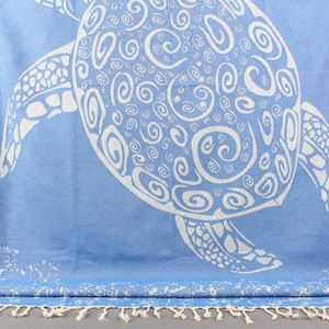 Toalha de banho turca, toalhas de presente de casamento, peshtemal azul petróleo, toalha Carretta, peshtemal estampado, peshtemal animal, toalha de 40x71 polegadas