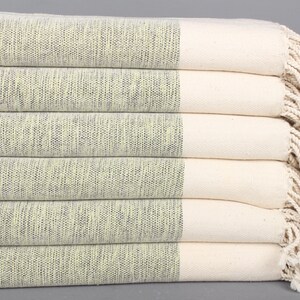 Monogram Beach Towel, Flat Towel, Personalized Wedding Gift, 40x63 Inches Pistachio Green Cotton Towel, Memorial Gift,
