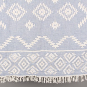 Tea Towel Embroidery Designs, Monogrammed Kitchen Towel, Blue Towel, Kilim Towel, 18x40 Inches Bathroom Towel, Gym Towel, Organic Towel,