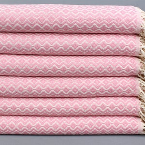 Turkish Towel, Beach Towel, Pink Peshtemal, Diamond Peshtemal, 40x71 Inches Bridal Shower Towel, Tablecloth Towel, Bachelor Peshtemal,