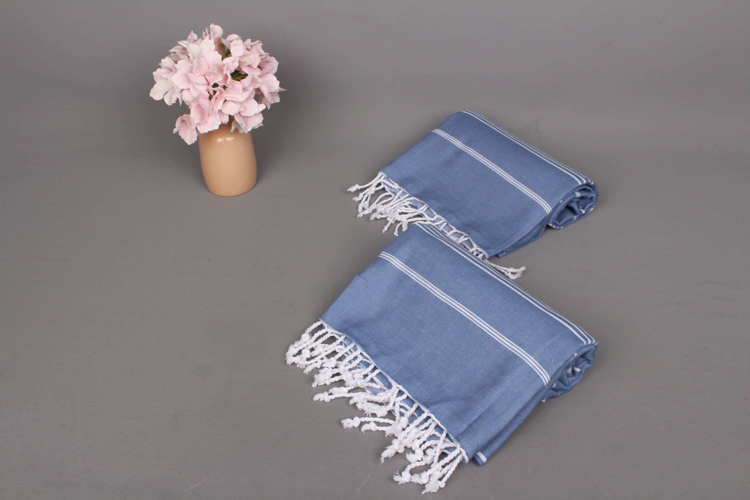 3b Textile 100% Cotton Turkish Beach Towel - 70x40 Inches, Quick Dry, Spa & Yoga Towel