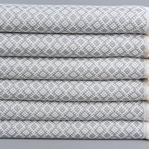 Wholesale Towels, Organic Cotton Towels, Dark Gray Diamond Towel, 40x71 Inches Gift For Her, Camping Peshtemal, Tablecloth Peshtemal,
