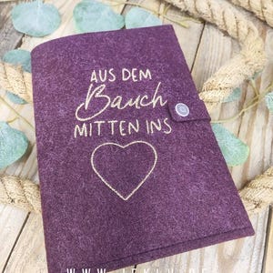 Mutterpasshülle | Hülle für den Mutterpass | Mutterpass Hülle | Organizer | Schwangerschaftshülle | Schwangerschaft und Baby | DESIGN-002