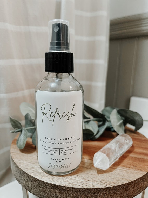 Eucalyptus Shower Spray Essential Oil Spray Shower Mist Etsy