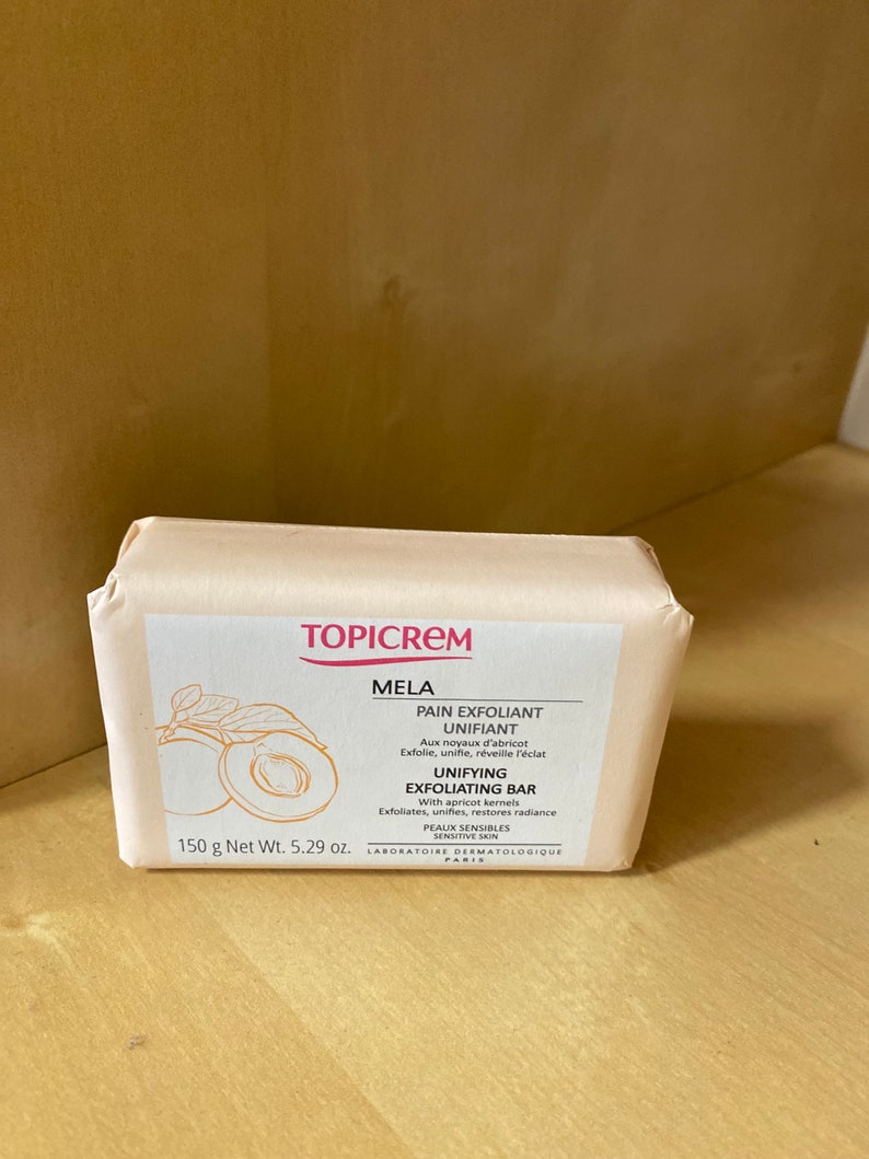 Topicrem MELA Unifying Exfoliating Bar Soap 150g Etsy