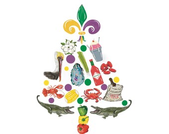 Louisiana Christmas Tree