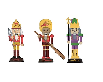Louisiana Nutcracker Bundle of 3