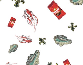 Louisiana Gator Coffee Saints langoesten