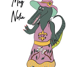 Meg Nolia Louisiana Digital Art
