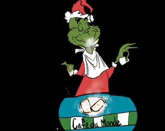 Grinch Cafe du monde