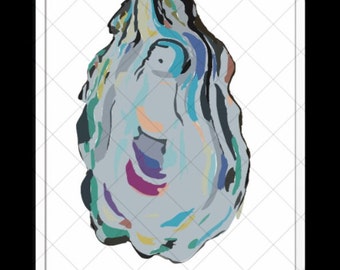 Oyster Shell Digital Print