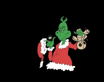 Grinch Voodoo Doll