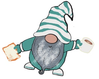 Cafe du Monde Gnome. Digital File