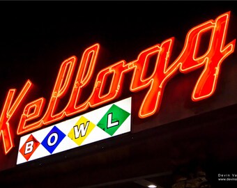 Kellogg Bowl sign