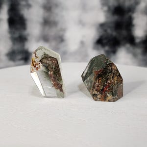 Garden Quartz Crystal Freeforms, Garden Quartz Freeforms, Garden Quartz, Green Garden Quartz Freeforms
