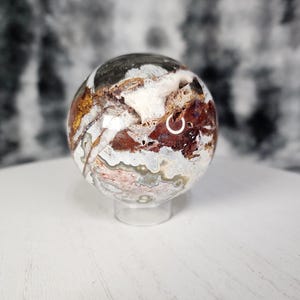 Crazy Lace Agate Crystal Sphere, Crazy Lace Agate Sphere, Agate Crystal, Agate Sphere,