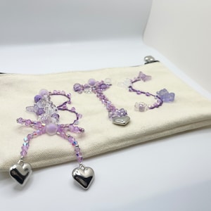 BTS handgemachte Tasche - bts bestickt / Perlen kleine Tasche - Geschenk der BTS Armee