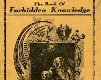 Vintage Black Magic eBook: Forbidden Knowledge, Superstitions (PDF Download)