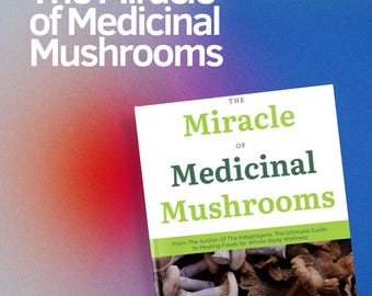 Medicinal Mushrooms PDF Book: Natural Healing & Wellness (Digital Download)