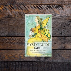 Mystic Faerie (book and deck) by Ravenscroft & Moore, Mystic Faerie Tarot Deck with Guidebook