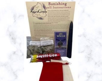 Banishing Ritual Kit: Beginner Witchcraft Spell