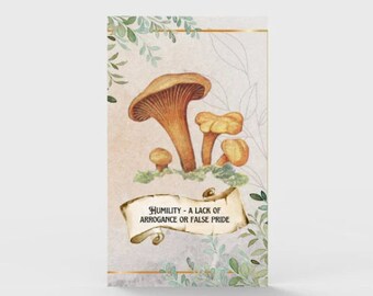 ShroomCore Oracle Cards: 54-Card Mushroom Deck