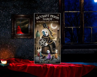 Deviant Moon Borderless Tarot Deck: Dreamscapes, Readings, Divination