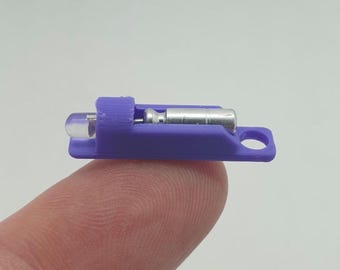 LIXY NANO Ultraviolet Ultraviolet Ultraviolet in Silber Ultraviolet Ultraviolet Ultraviolett Micro Nano Ultraviolet in der Farbe lila