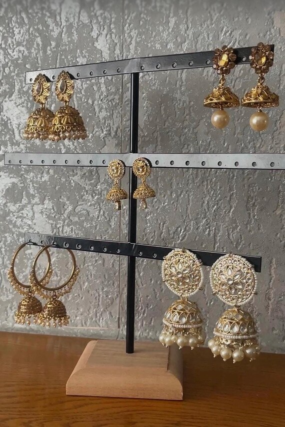 Large/Mini/Hoop Jhumka Earrings