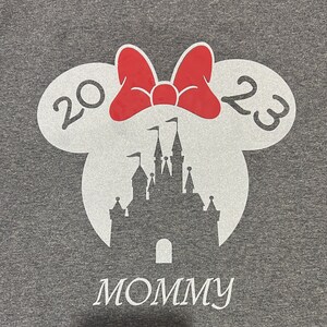 リボン付きディズニーミニー