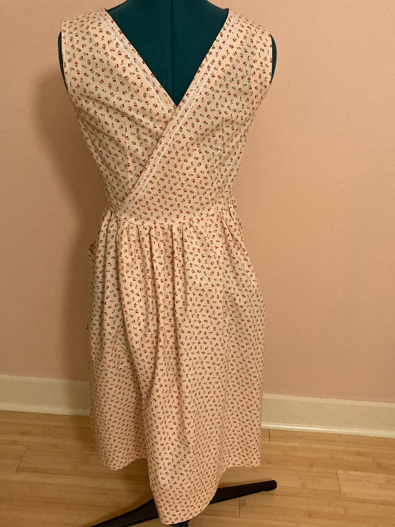 Vintage Style Wrap & Tie Dress/apron/housecoat/robe With Etsy