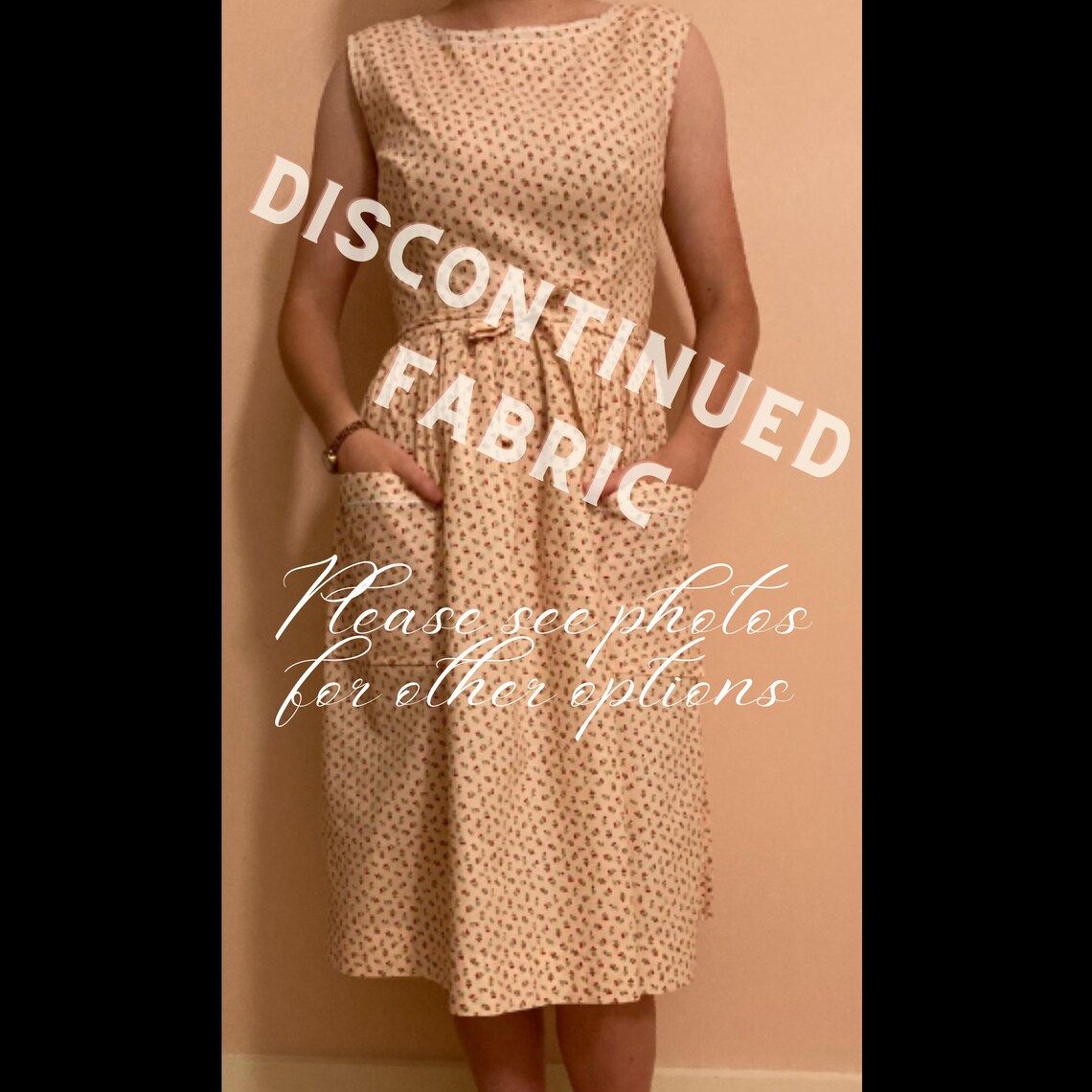 Vintage Style Wrap & Tie Dress/apron/housecoat/robe With Etsy