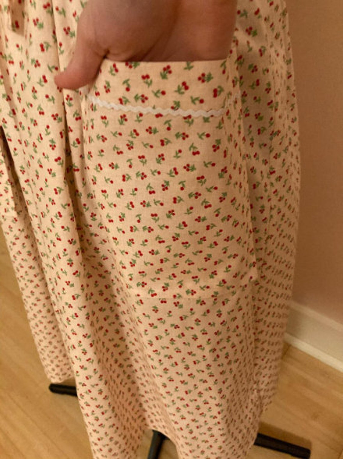 Vintage Style Wrap & Tie Dress/apron/housecoat/robe With Etsy