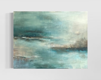 Peinture marine abstraite originale