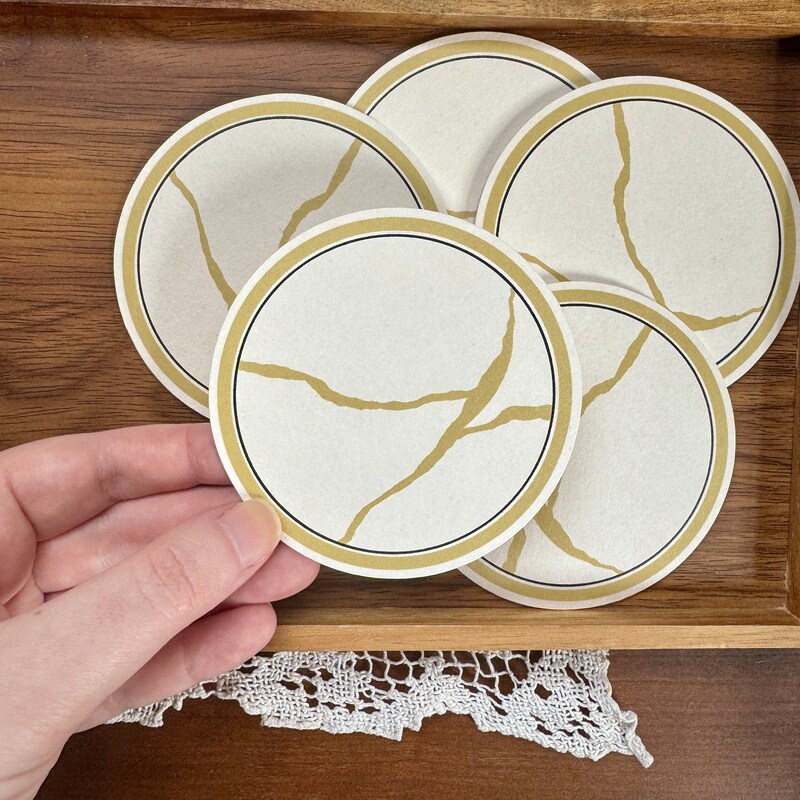 Kintsugi Coaster - Etsy
