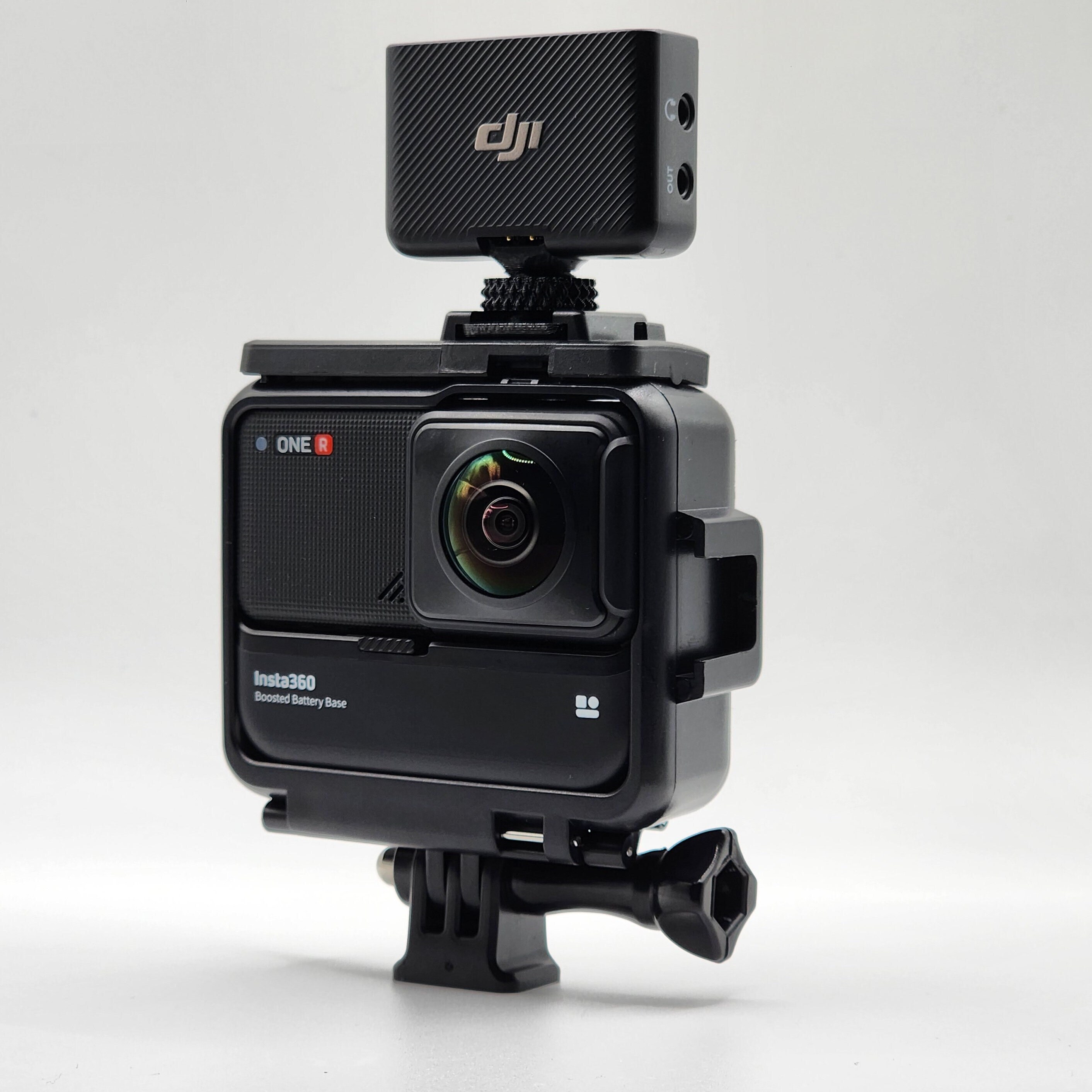 Cold Shoe Extension Insta360 ONE X2/X3/X4 Invisible Mic Cold Shoe