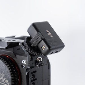DJI Mic Adapter TightyMount Cold Shoe Screw Mount, 3D Printed