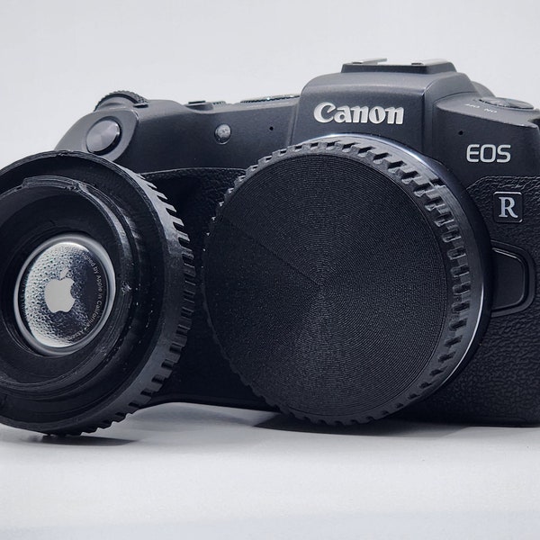 Body Cap With Hidden AirTag Compartment for Canon RF-Mount Cameras