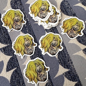 Angry Sanji - Sticker