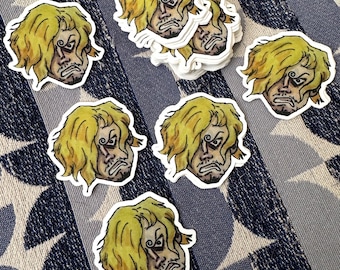 Angry Sanji Vinyl Sticker