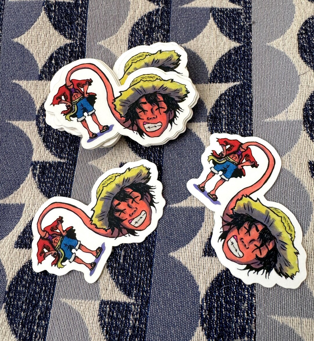 Luffy - Sticker - Etsy