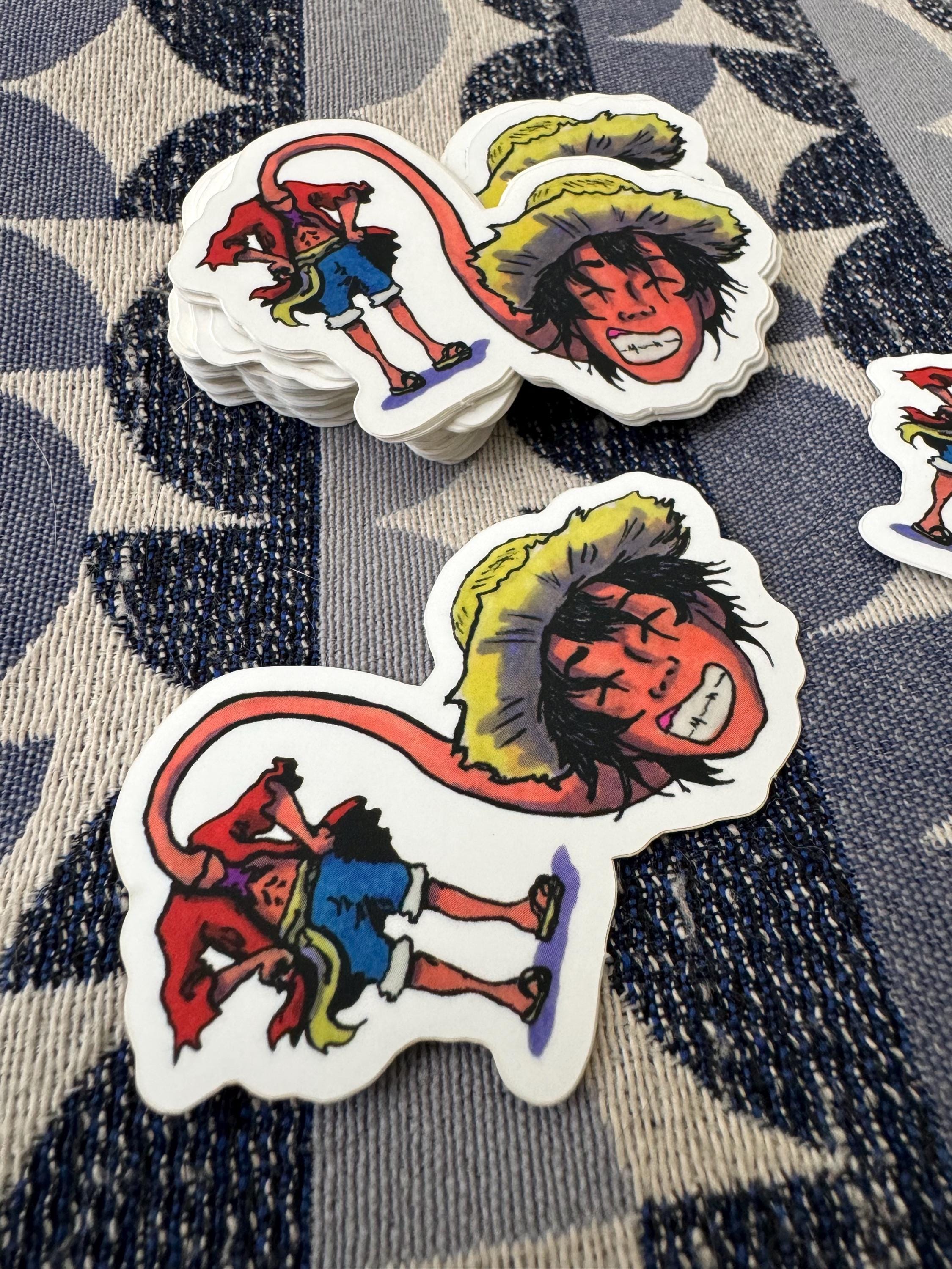 Luffy - Sticker - Etsy