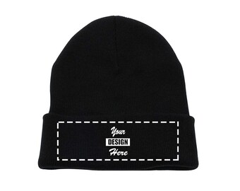 Custom Beanies  Embroidery with Graphic Digitizing  or Text