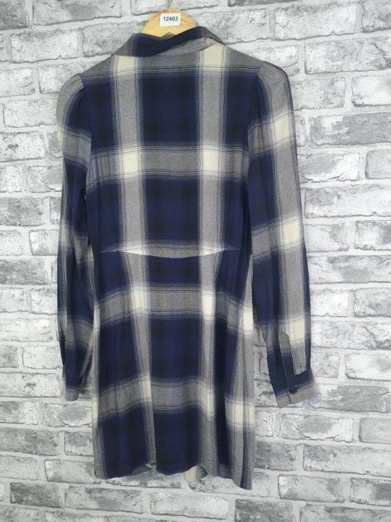 Vivienne Westwood Dress Size 44 Fit Uk 12 Blue Ch… - image 6