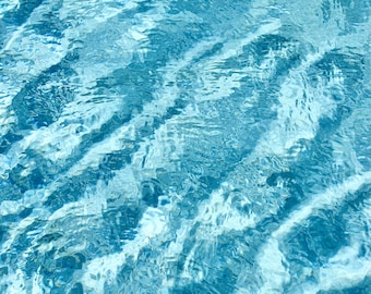 Pool Water Reflections Light Blues