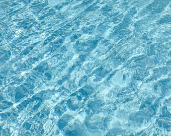 Pool Water Reflections Waves 8x10