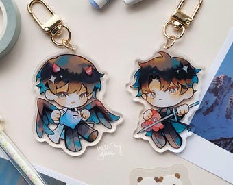Omniscient Reader's Viewpoint | ORV Kim Dokja & Yoo Joonghyuk 2.5" Keychains