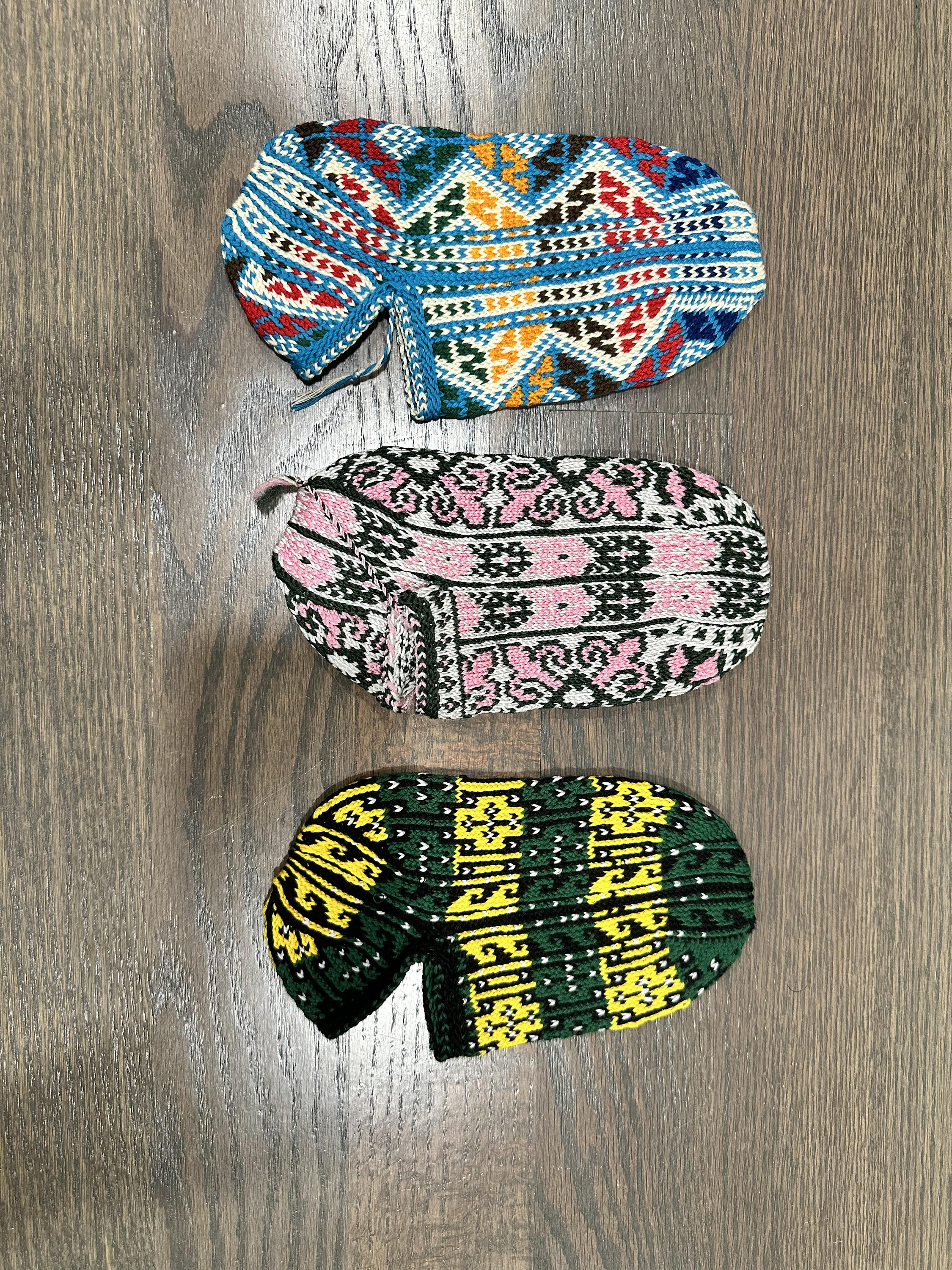 Ethnic Turkmen Hand-knit Sock Women and Man US 7-9 - Etsy Canada
