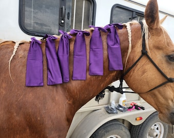 Heavy Duty Horse Mane Bags – Package of 6- Mane Socks for Long, Healthy Manes – Ideal for Horse Grooming - Grow a long healthy mane