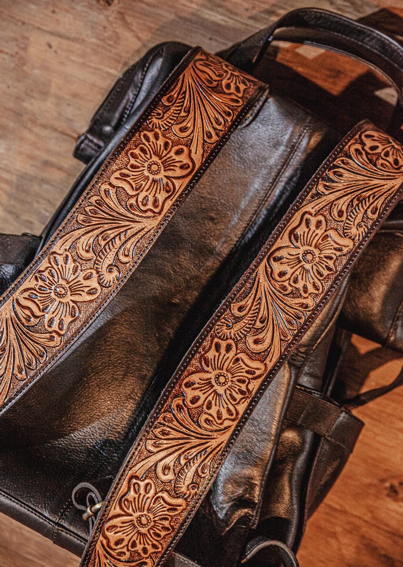 leather diaper backpack diaper bag western backpack handmade ranch hand (1)